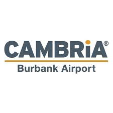 CAMBRIA Burbank Airport logo on a white background