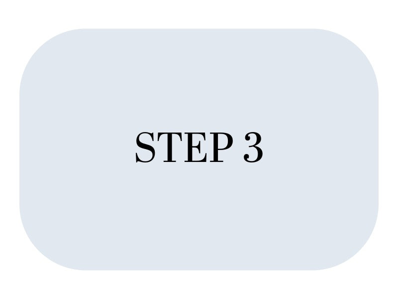 Step 3 of Pearson Floral Designs wedding process – booking and floral reservation details.